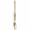 Ekena Millwork Alberta Rough Sawn Timber Gable Bracket, Douglas Fir, 72"W x 36"H x 2"D x 4"F, 12/12 Pitch GBW072X36X0204ALB00RDF - alternate 4